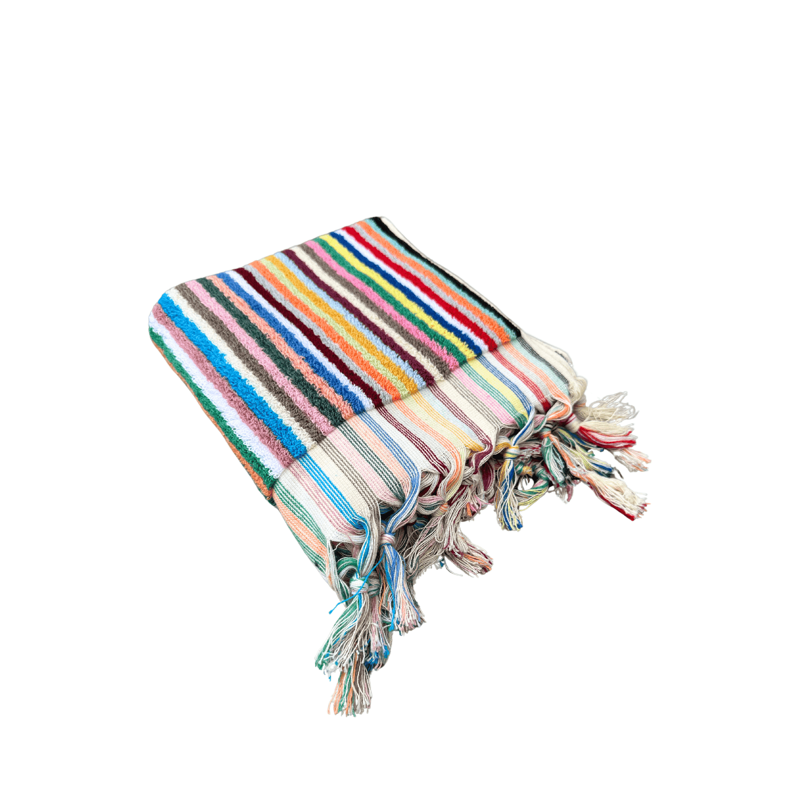 Striped Turkish Terry Hand Towel