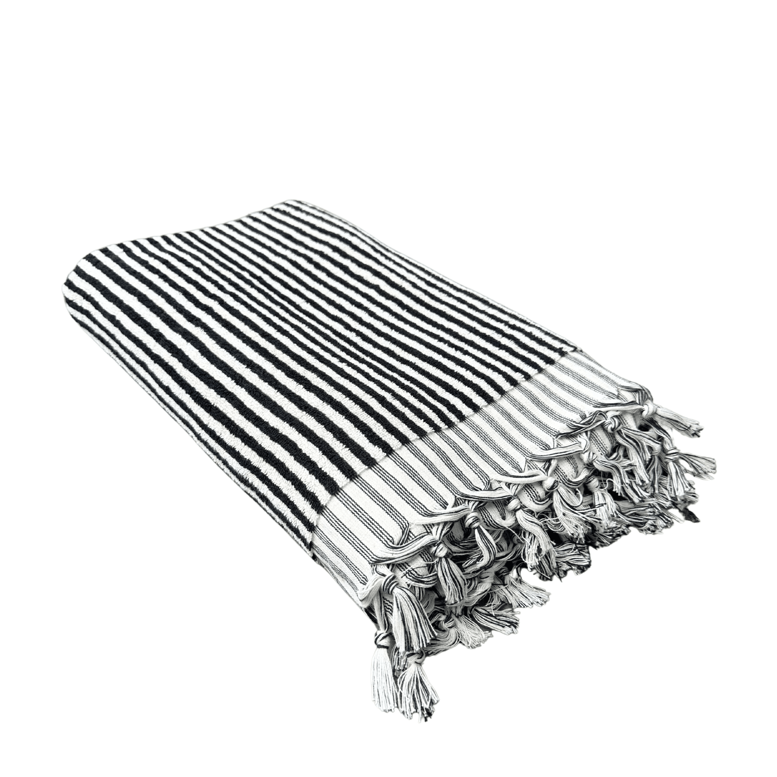 Striped Terry Bath Towel