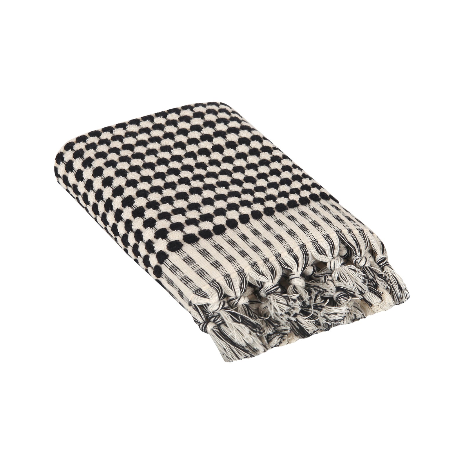 Dots Turkish Terry Hand Towel