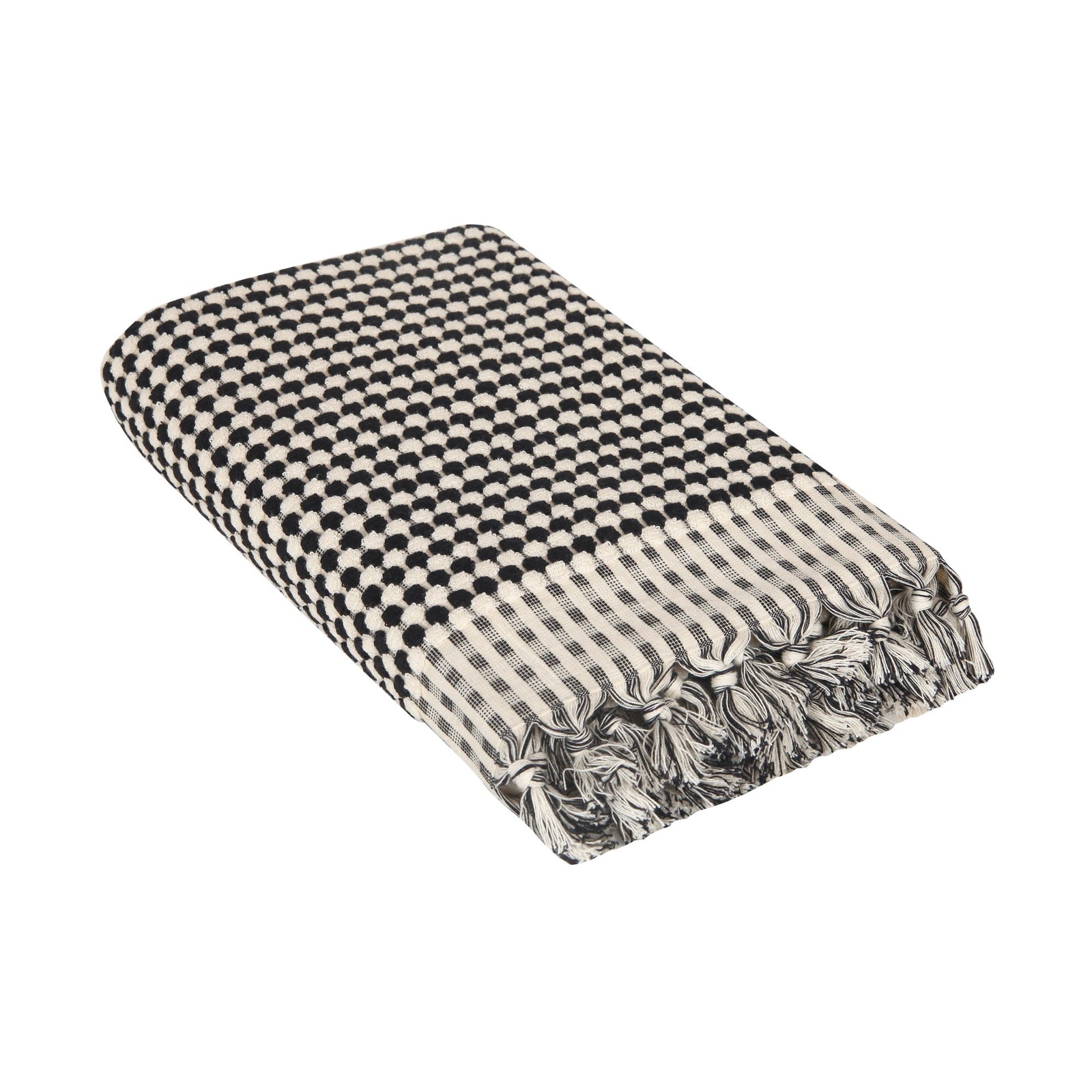 Dots Turkish Terry Bath Towel