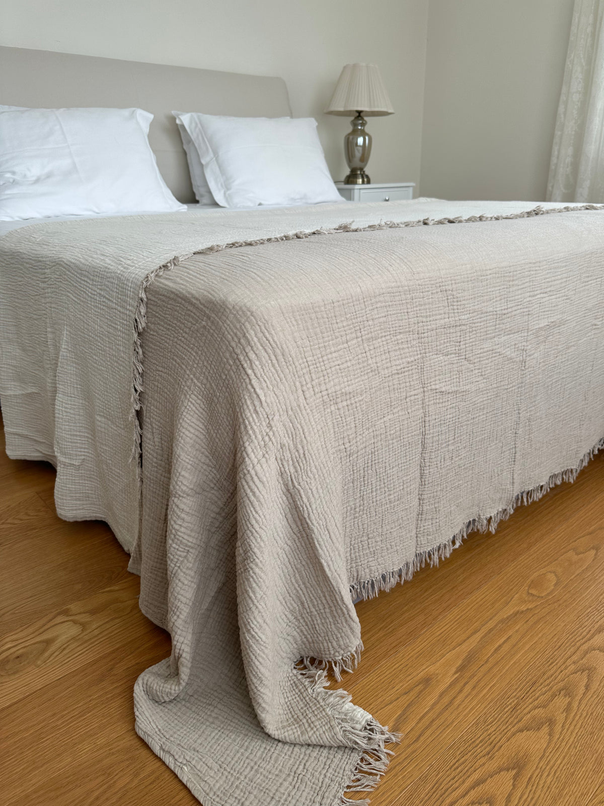 Supersoft Olive Linen - and SOHO Decke