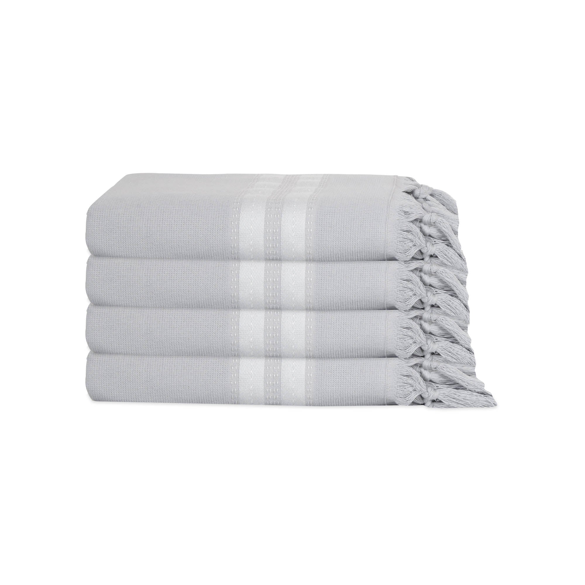 Bliss Turkish Hand / Kitchen Towel Bundle - Olive and Linen