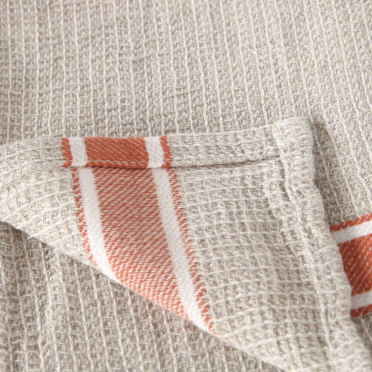 Rustikke napa linned køkkenhåndklæde