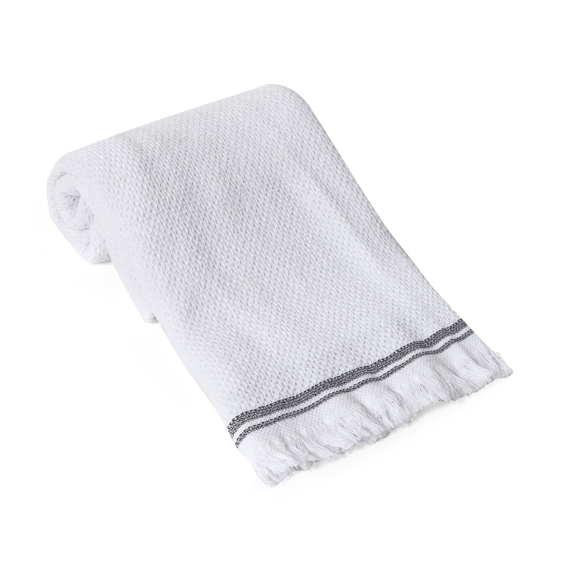 Lush Loom Turkish Bath Towel, Size: 32, White