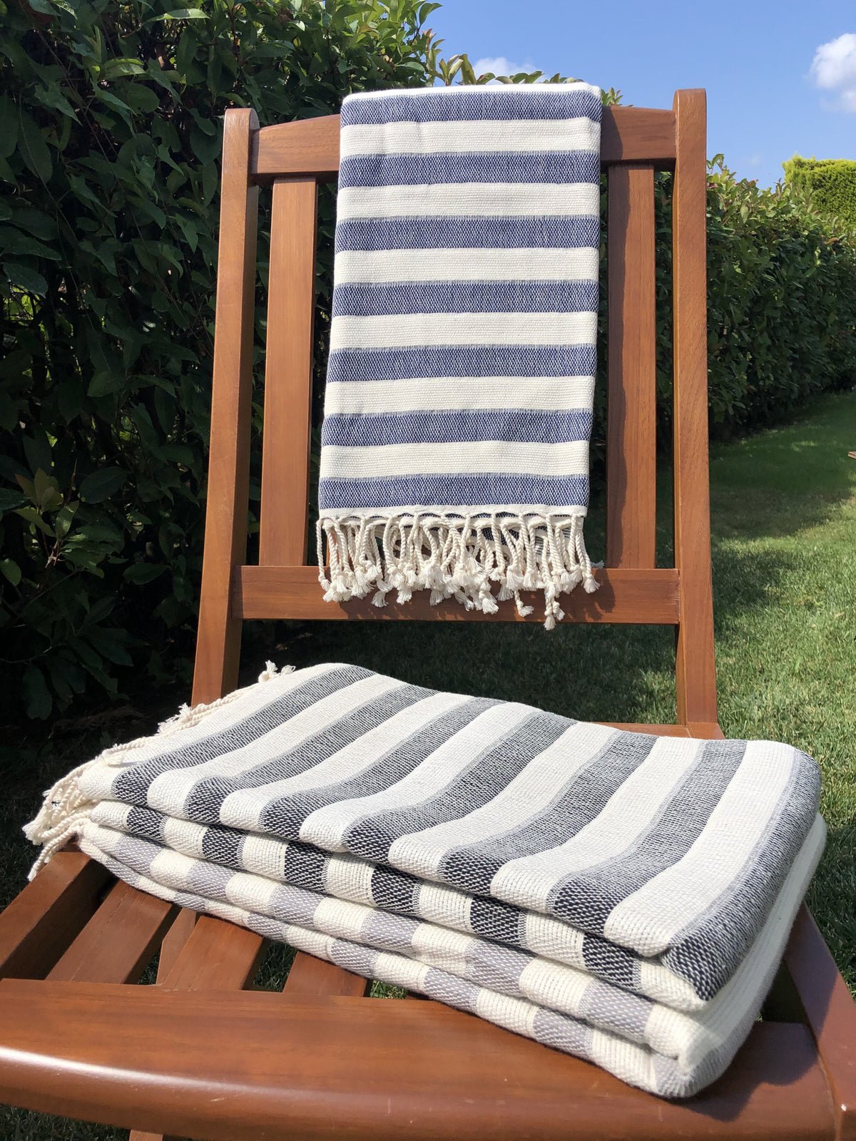 Amalfi Awning Stripe Turkish Hand / Kitchen Towel