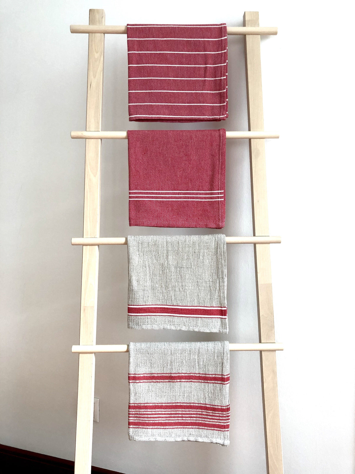 Rustic Savona Linen Kitchen Towel